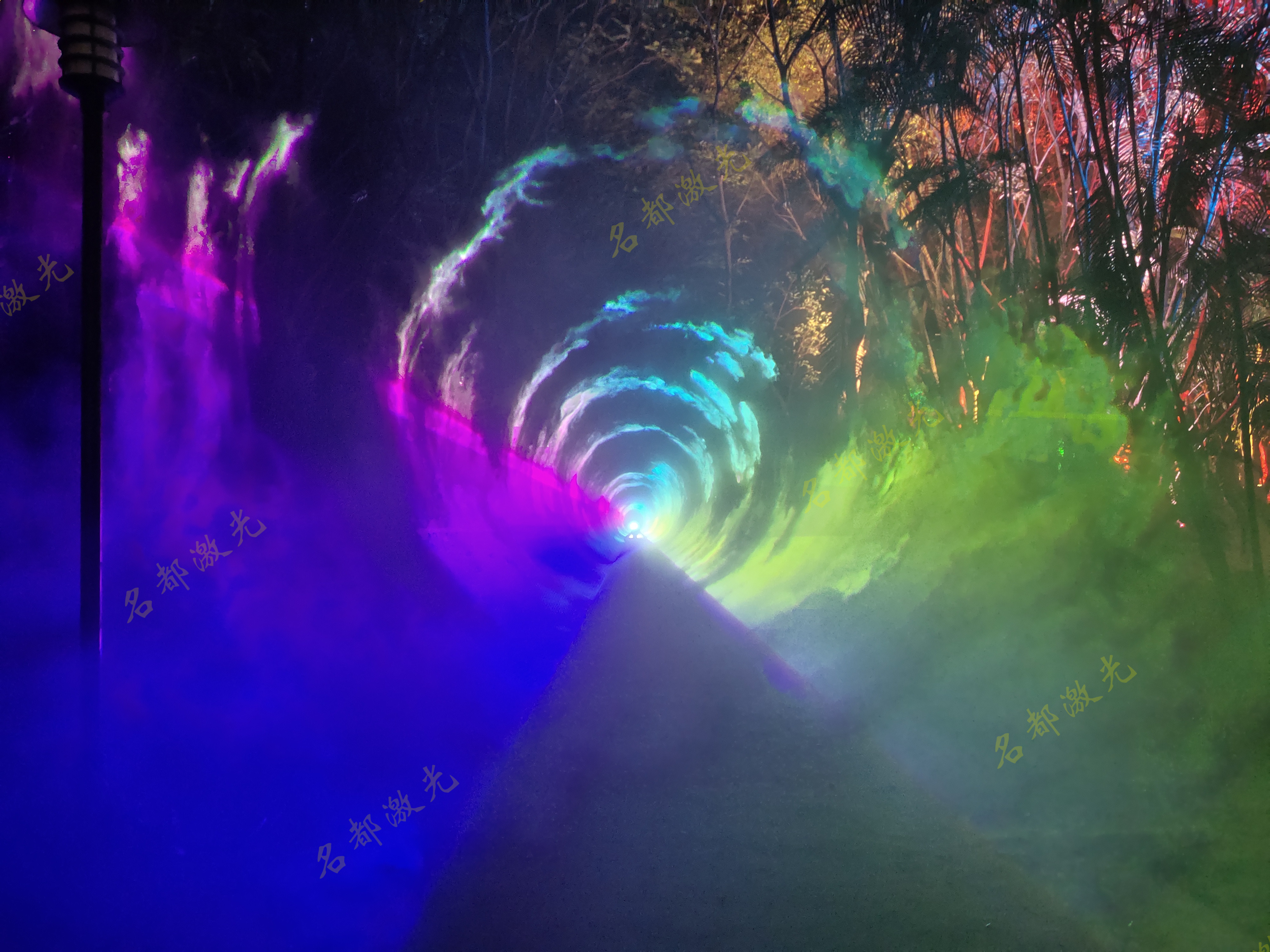 福建漳州东南花都魔幻森林光影灯光秀工程(图4)